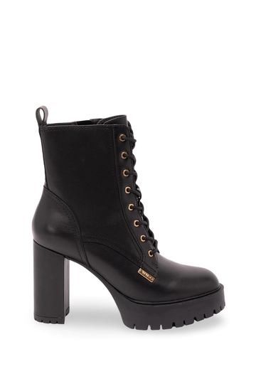 CLARA 03 - ANKLE BOOT CALF LEATHER BLACK Z99