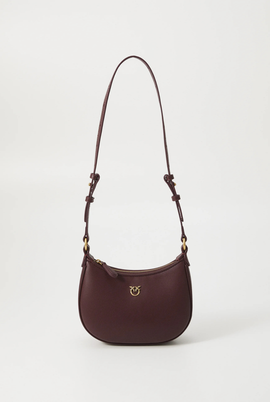 HALF MOON BABY LEATHER SHOULDER BAG-103538 A0F1- R49Q