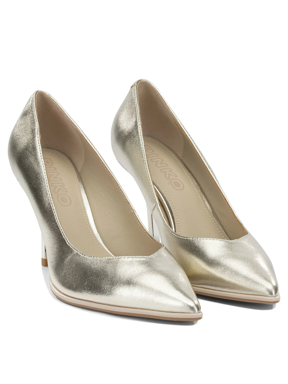 LADY 11 - DECOLLETE PATENT GOLD ZZL