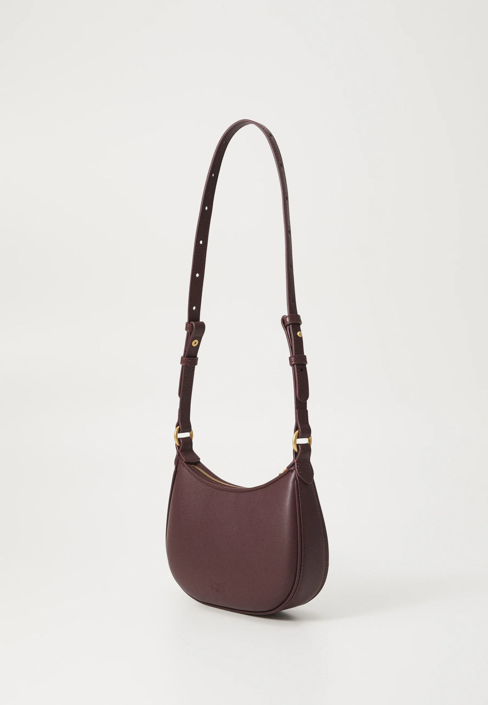 HALF MOON BABY LEATHER SHOULDER BAG-103538 A0F1- R49Q