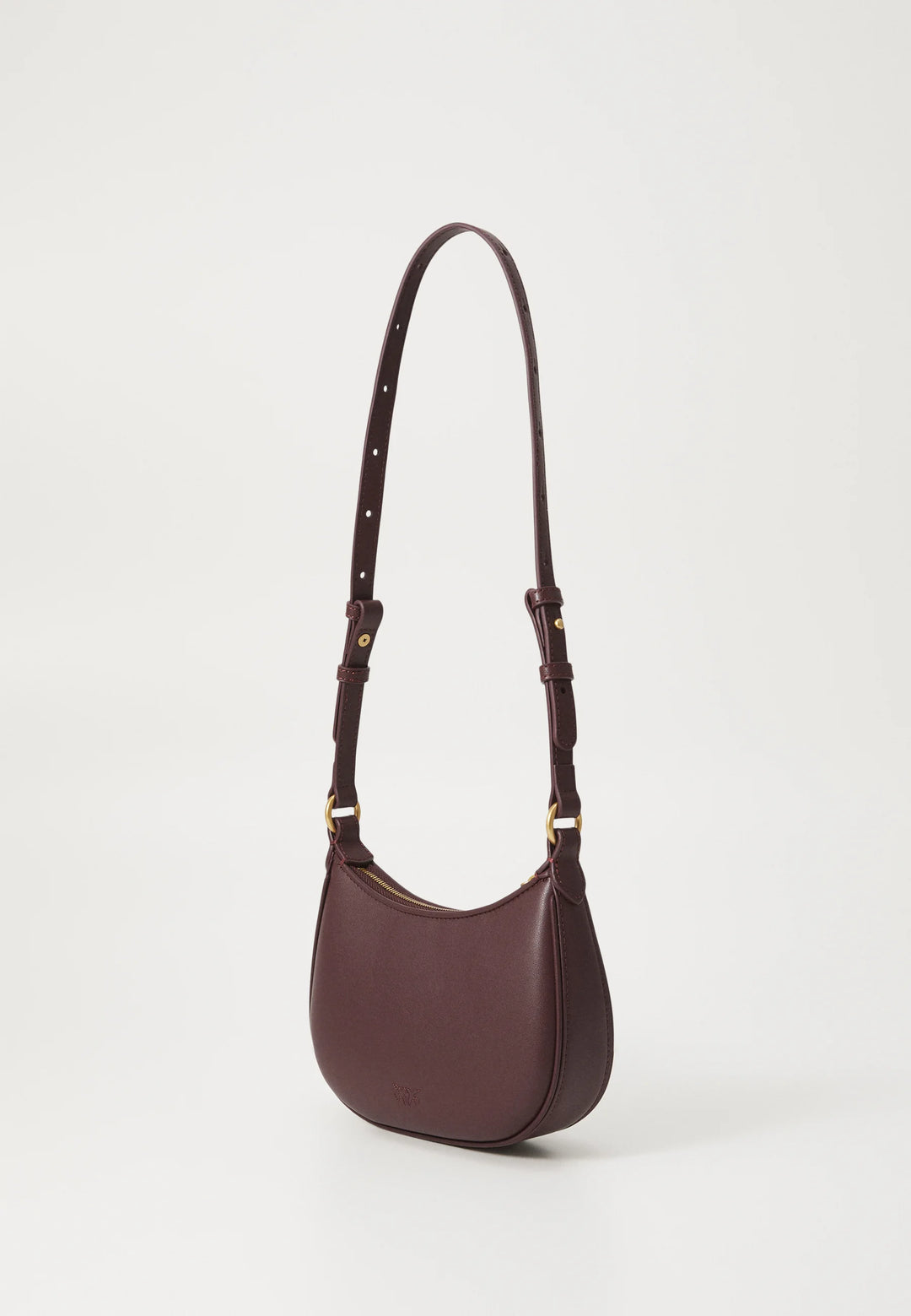 HALF MOON BABY LEATHER SHOULDER BAG-103538 A0F1- R49Q