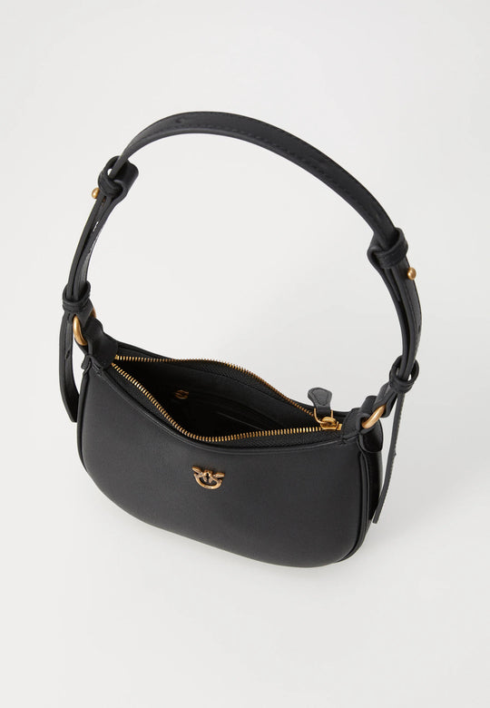 HALF MOON BABY LEATHER SHOULDER BAG - 103538 A0F1-Z99Q