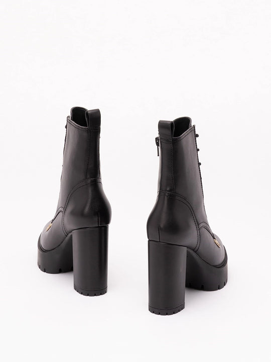 CLARA 03 - ANKLE BOOT CALF LEATHER BLACK Z99