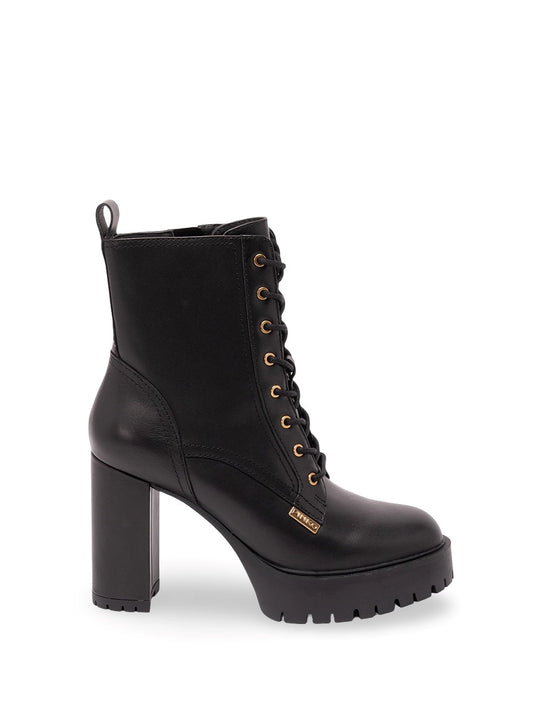 CLARA 03 - ANKLE BOOT CALF LEATHER BLACK Z99