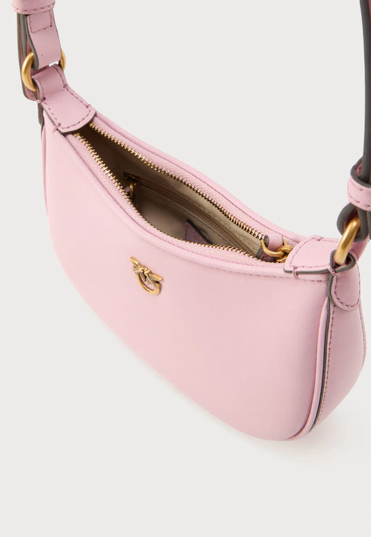 HALF MOON BABY LEATHER SHOULDER BAG-103538 A0F1- P26Q