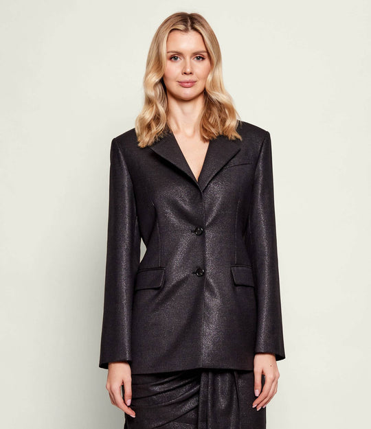 FAUSTA GIACCA GESSATO LUREX Z99