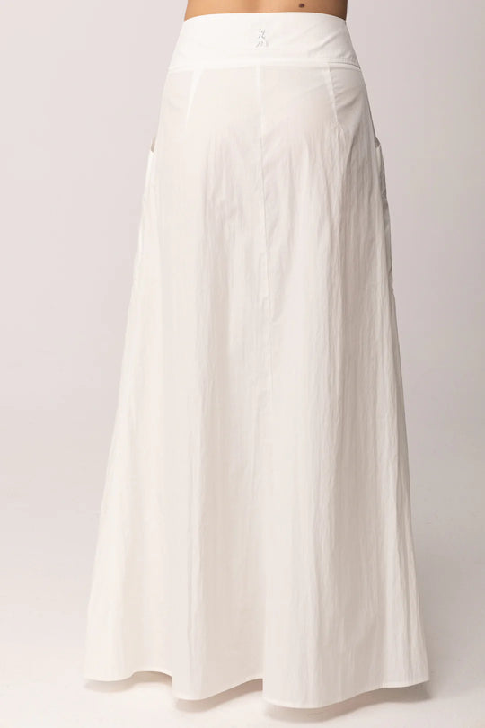 2G1053 A733 Long cotton skirt W146