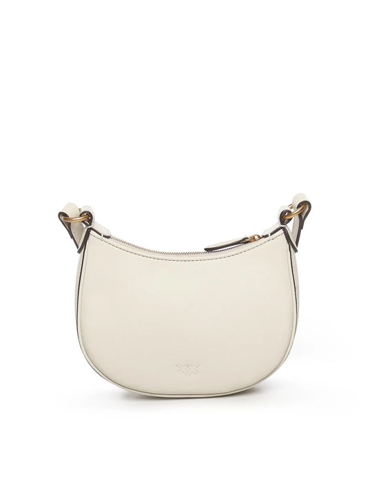 HALF MOON BABY LEATHER SHOULDER BAG-103538 A0F1-Z14Q