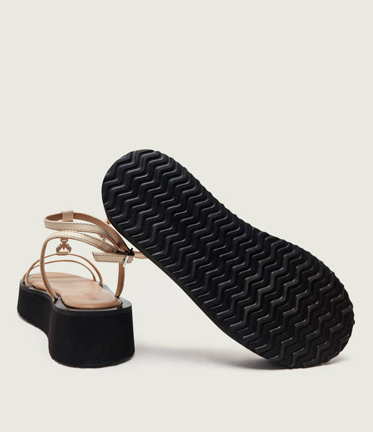2X0060 L048 SANDALI/SANDALS J503 Wooly White/Black