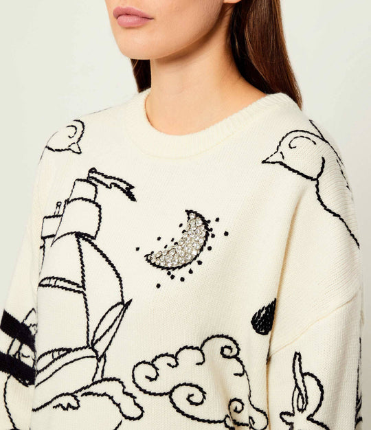 105427 A2PK ANDROS SWEATER ZE1