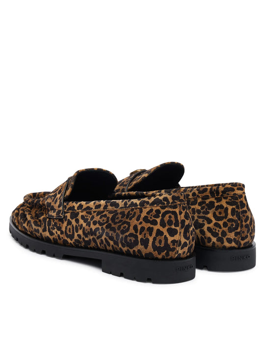 NORA 01 - MOCASSINO PRINTED COW SUEDE LEOPARD M36