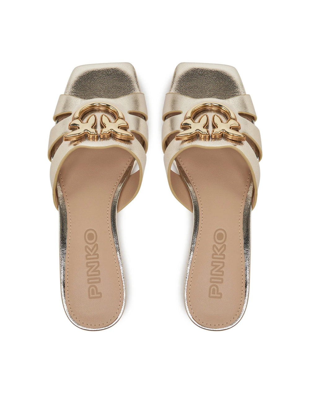 MARLI 09 - SLIPPER LAMINATED NAPPA PLATINUM