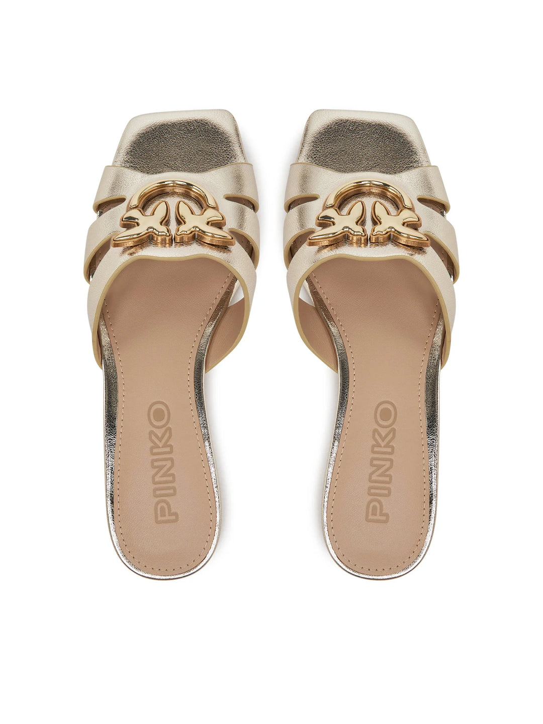 MARLI 09 - SLIPPER LAMINATED NAPPA PLATINUM