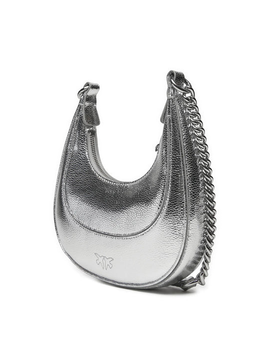 101433 A204 BRIOCHE HOBO MINI TEXTURE METAL LEA U