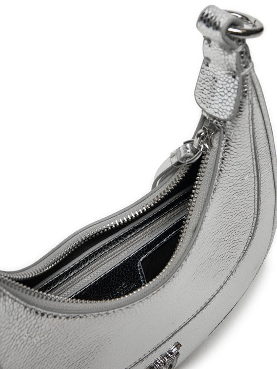 101433 A204 BRIOCHE HOBO MINI TEXTURE METAL LEA U