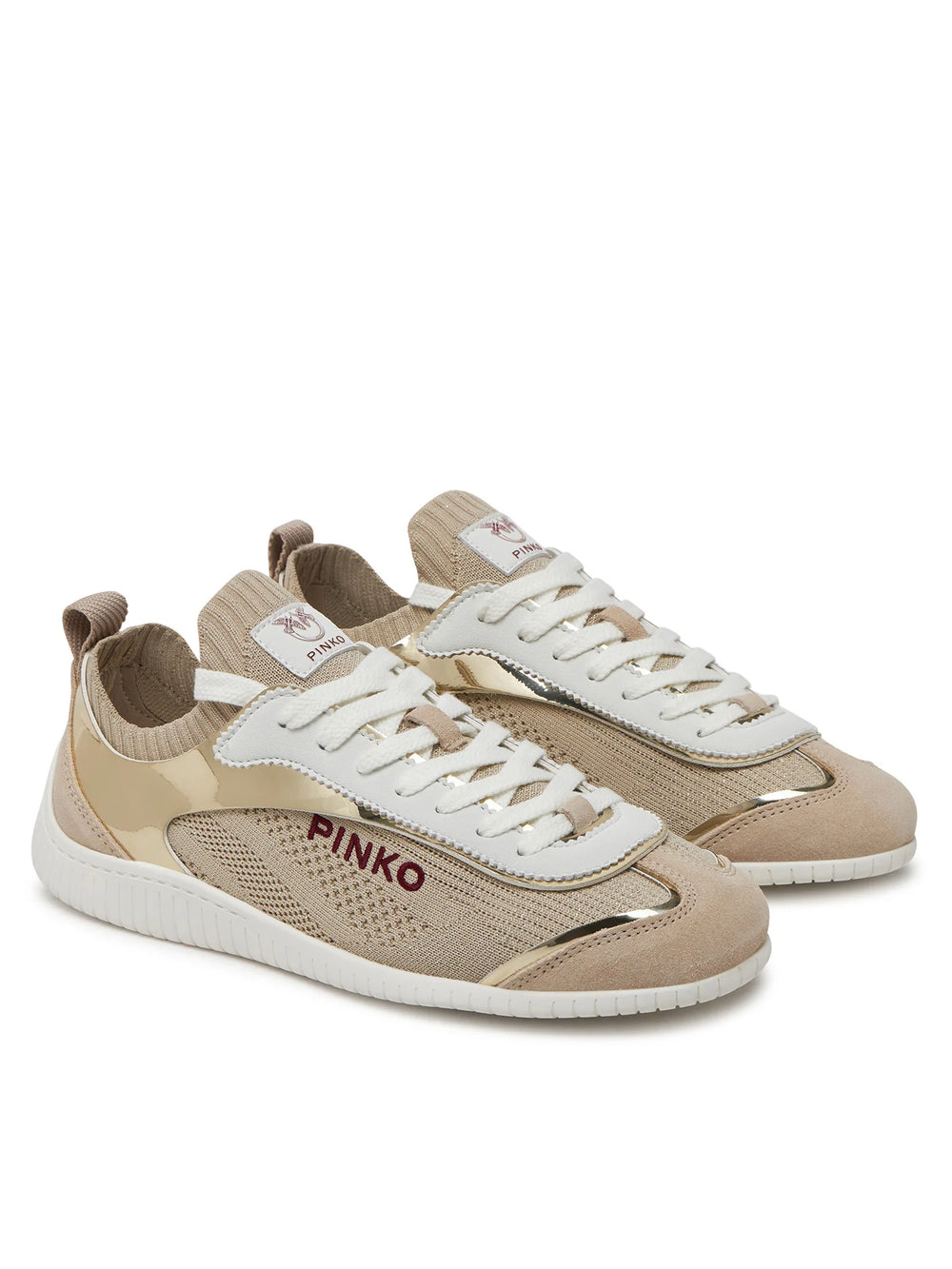 REBY 03 - SNEAKER KNIT/MIRROR PLATINUM