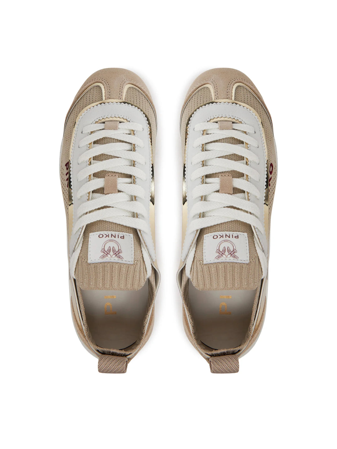 REBY 03 - SNEAKER KNIT/MIRROR PLATINUM