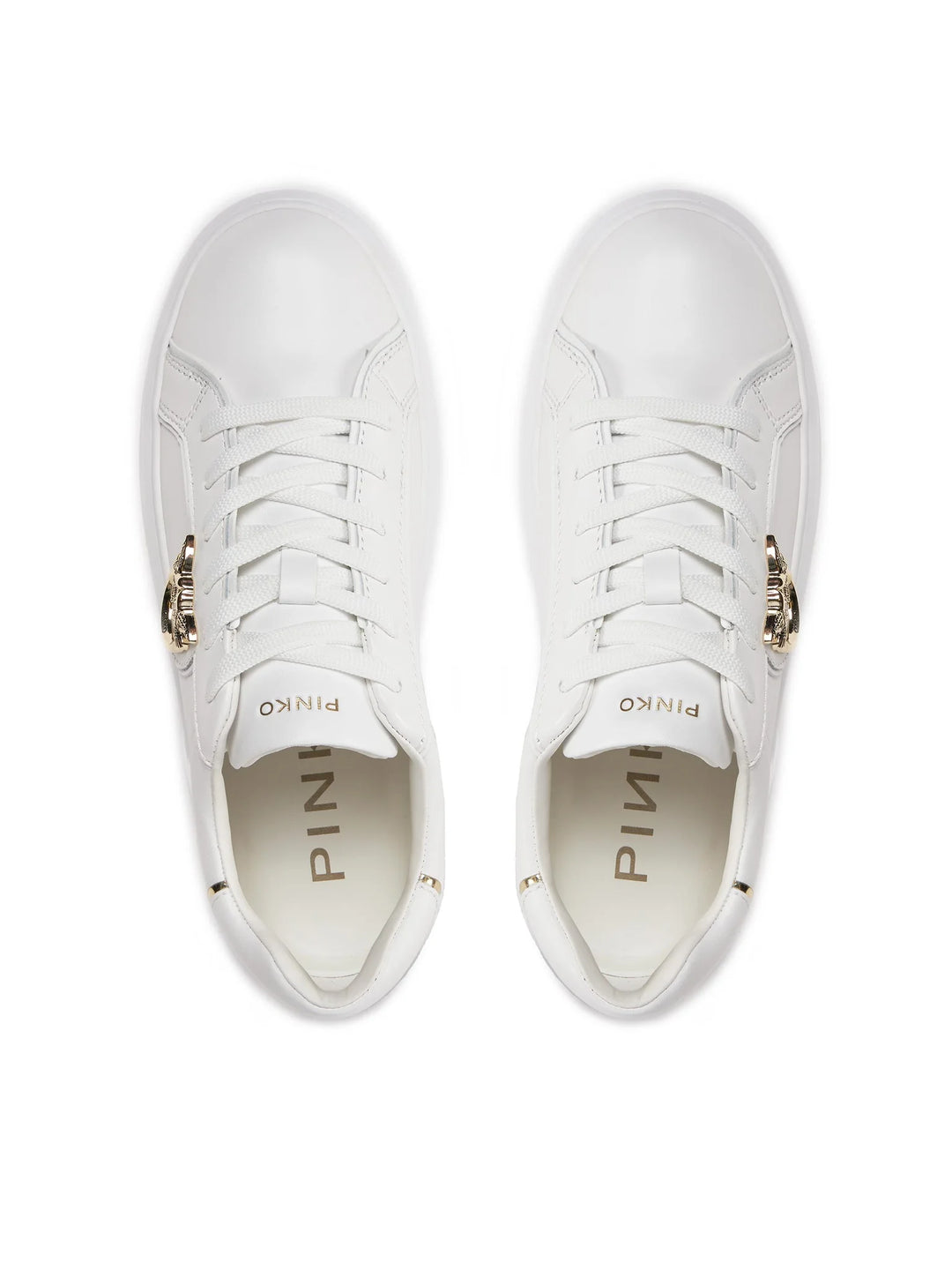 YOKO 01 - SNEAKER TUMBLED LEATHER/CALF LEATHER WHITE/ICE ZJ4