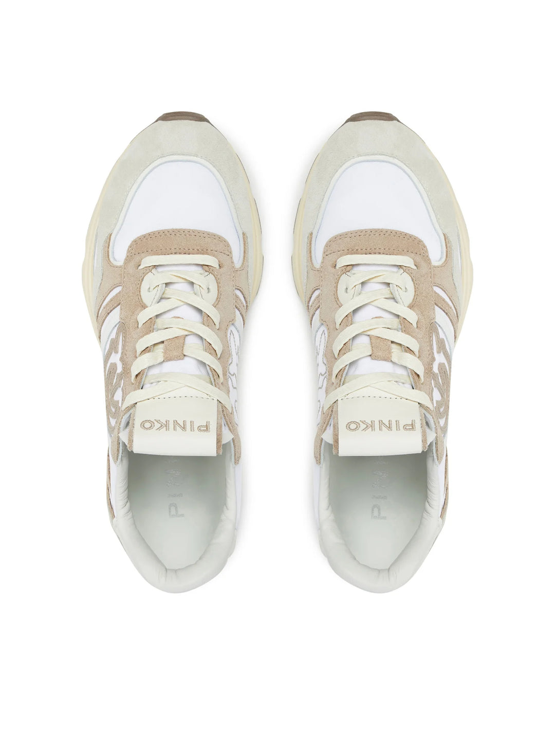 ZOE 01 - SNEAKER COW SUEDE/NYLON SAND