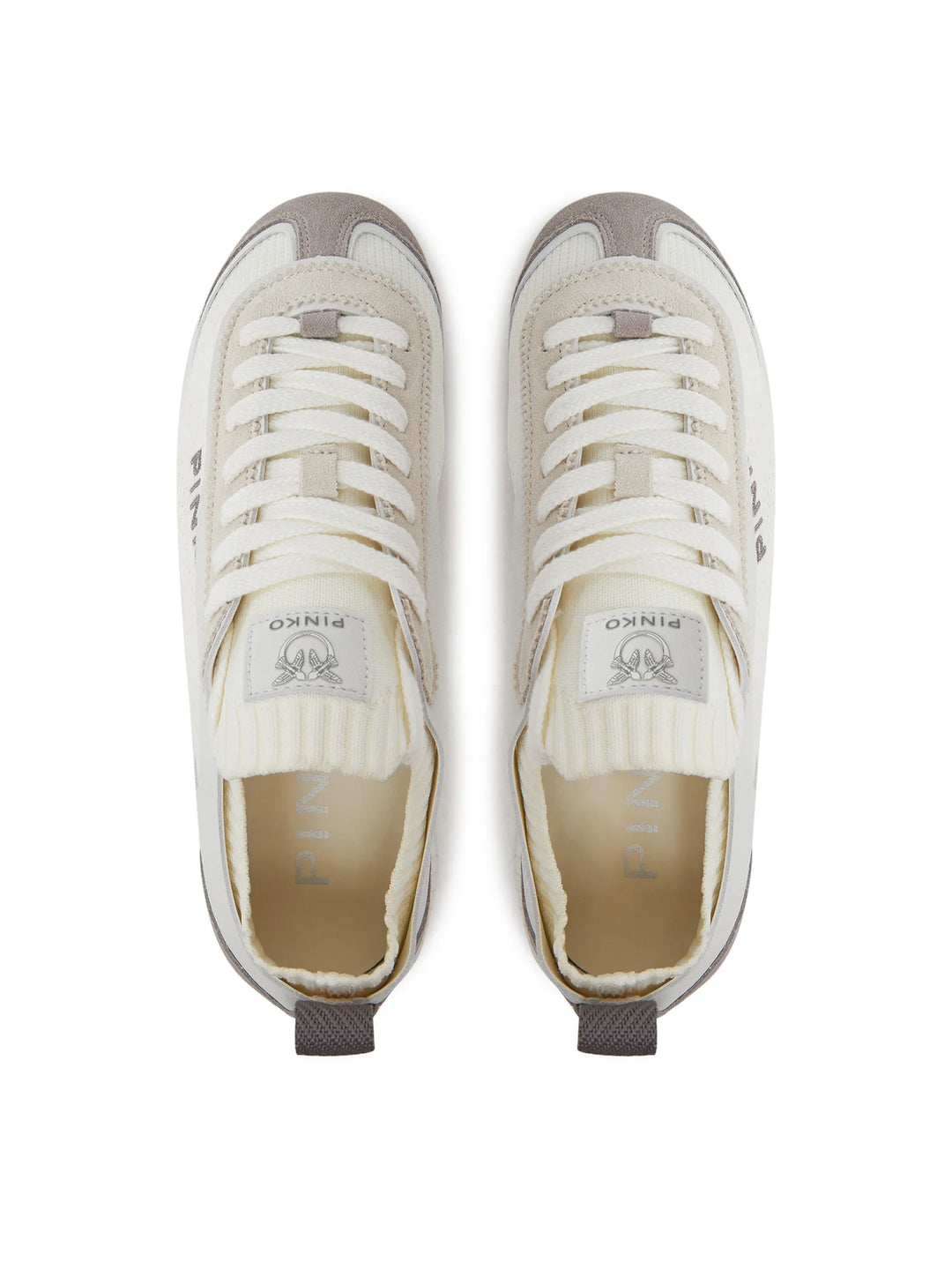 REBY 03 - SNEAKER KNIT/MICROFIBER MILK