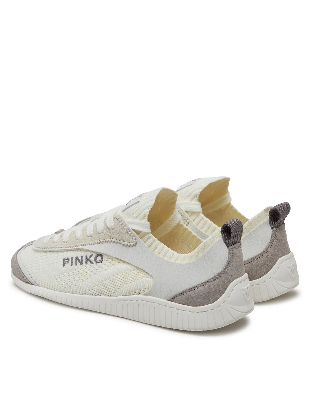 REBY 03 - SNEAKER KNIT/MICROFIBER MILK