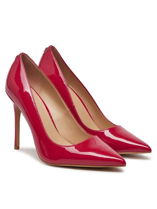 JULIETTE 09 - DECOLLETE PATENT RED R30