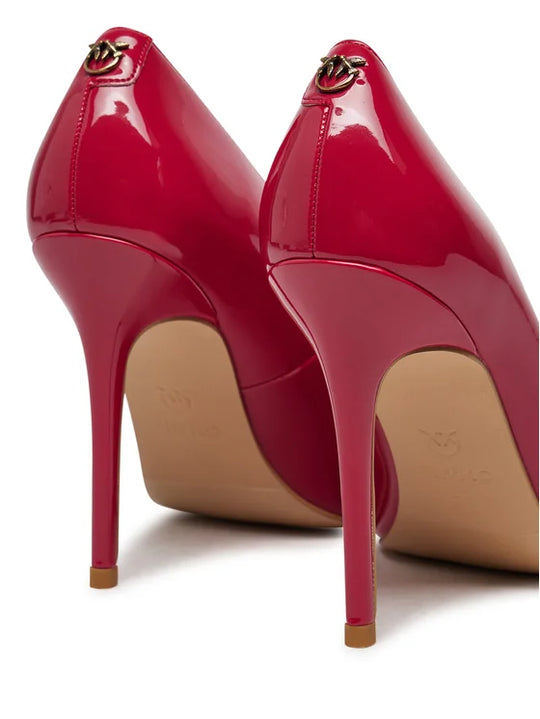 JULIETTE 09 - DECOLLETE PATENT RED R30