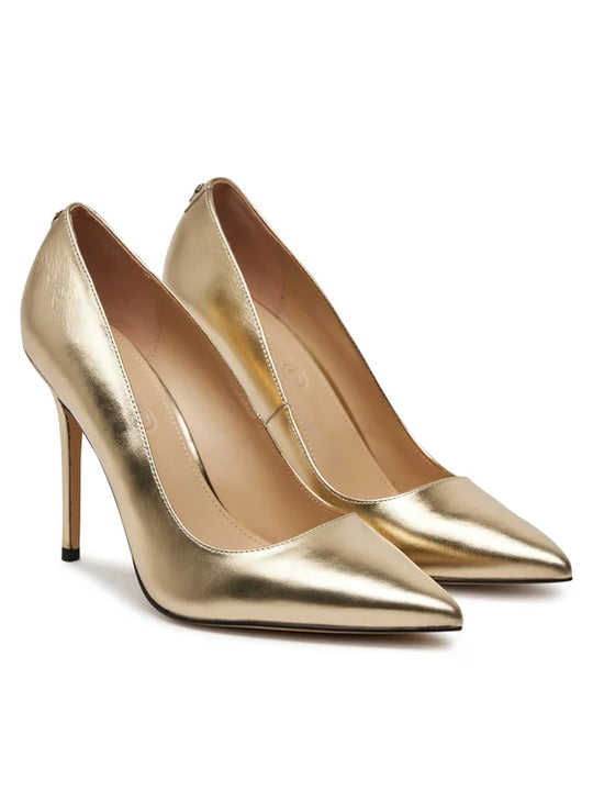 JULIETTE 09 - DECOLLETE LAMINATED NAPPA LIGHT GOLD H82
