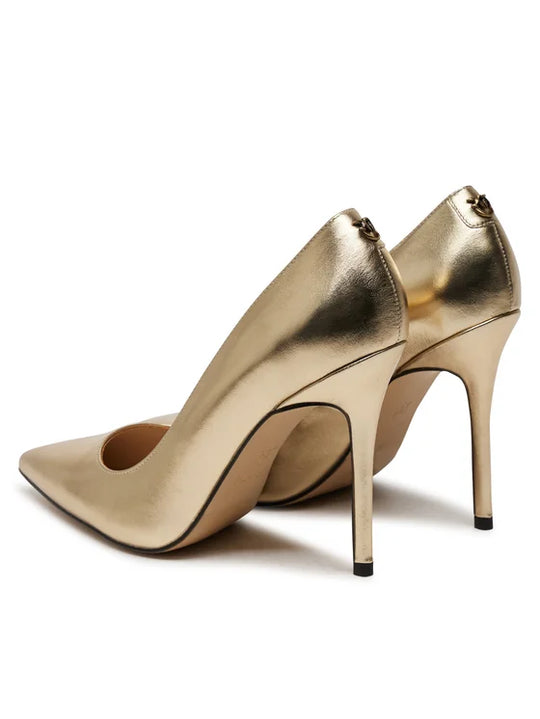 JULIETTE 09 - DECOLLETE LAMINATED NAPPA LIGHT GOLD H82