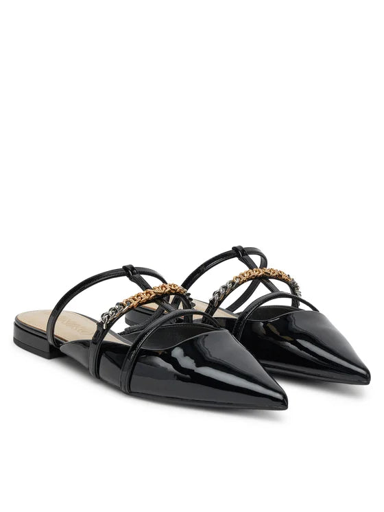 GIANIRA 20 - SABOT PATENT BLACK